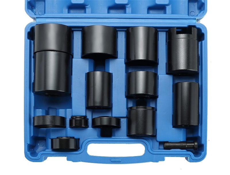 ATPEAM 14 Pcs Master Ball Joint Service Adapter Set Ball Joint Replacement and Installer Adapter Tool Compatible for GM and Dodge 2WD and 4WD Cars Trucks and SUVs - Image 1